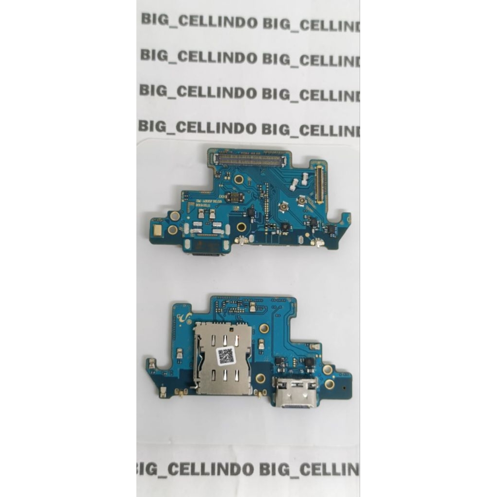 SAMSUNG GALAXY A80 ORIGINAL PAPAN BOARD FLEXIBLE FLEXIBEL PCB KONEKTOR CONEKTOR SIM MIK MIC PORT USB