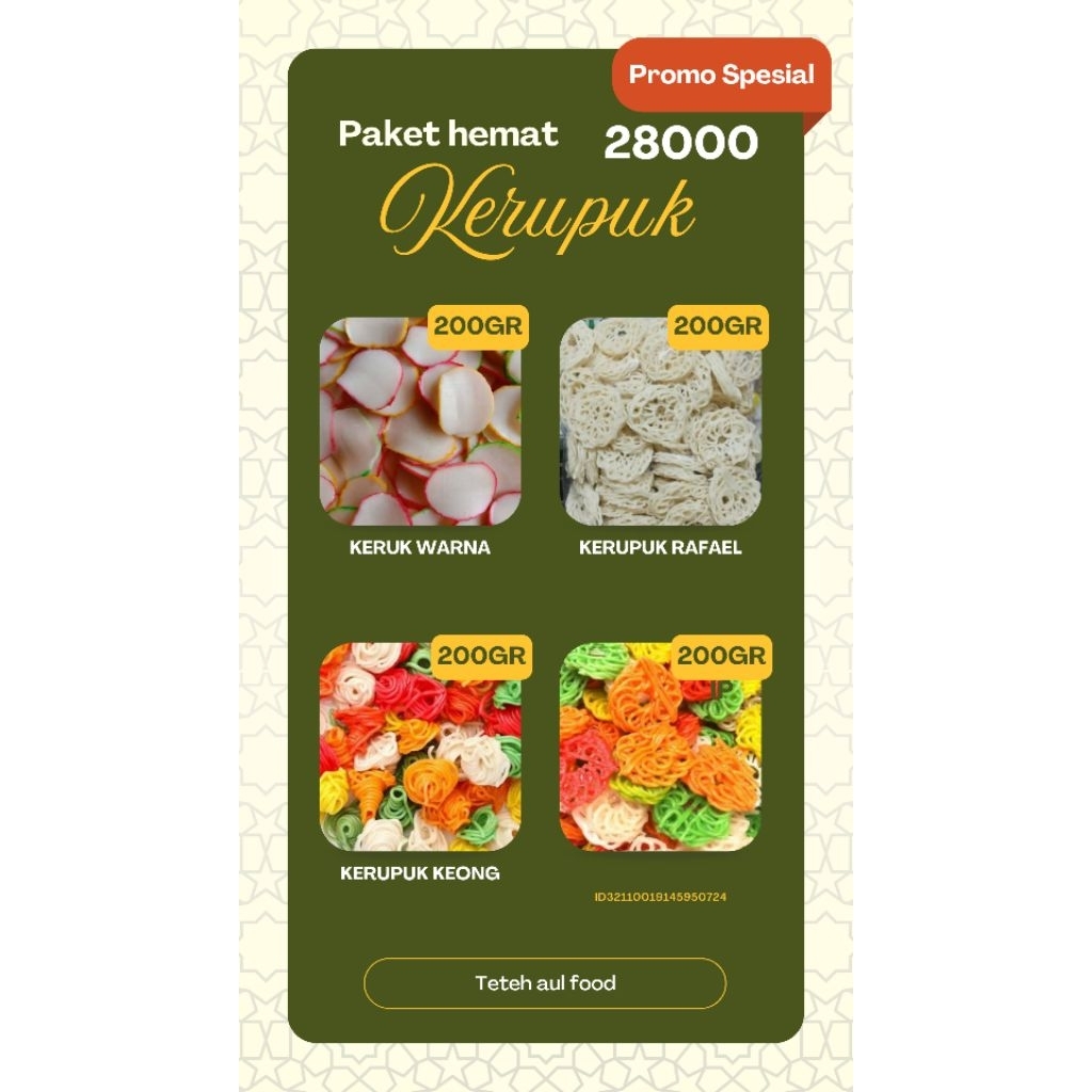 

paket hemat kerupuk murah