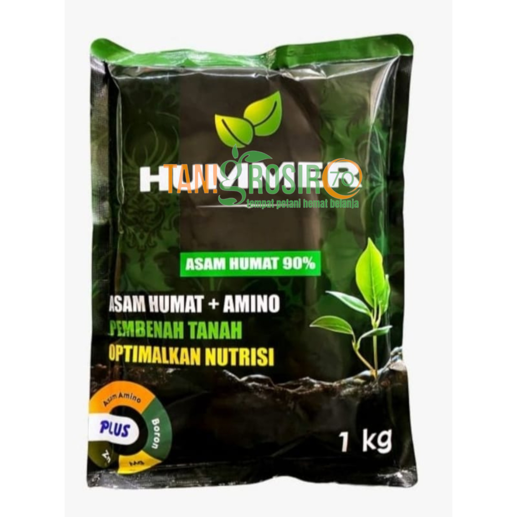 Hummer asam humat adalah pupuk organik yang mengandung asam humat 90% dan asam amino