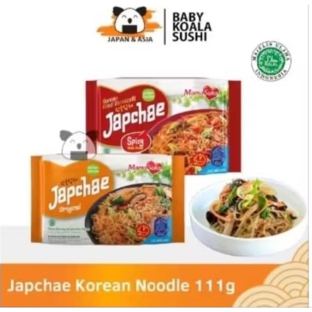 

Promo mie japchae korean nodlee