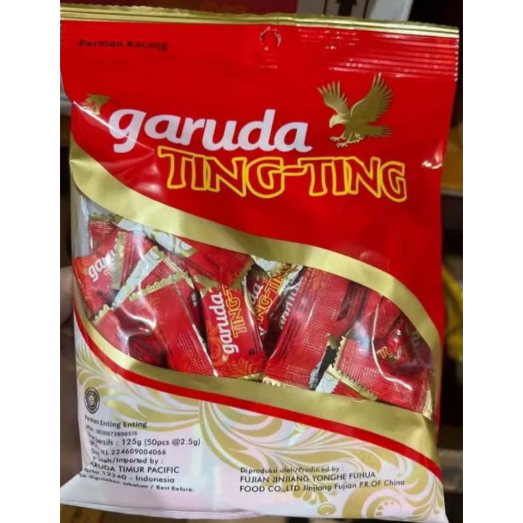 

Ting-ting Garuda 125gram (50pcs)