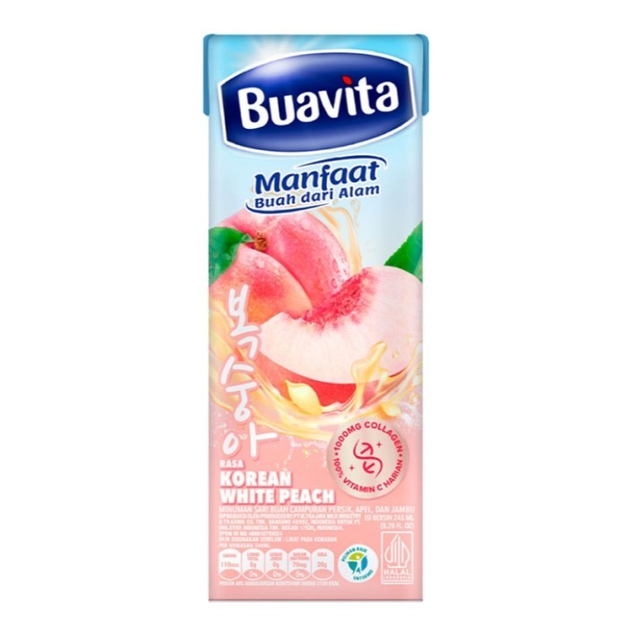 

BUAVITA KOREAN WHITE PEACH KTK 245 ML 8999999587376