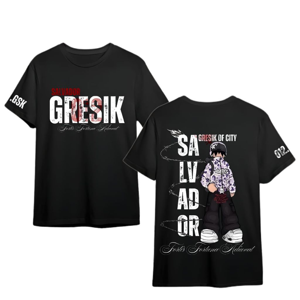 PROMO... KAOS SALVADOR GRESIK//KAOS SALVADOR//KAOS SALVADOR GRESIK OVER ZISE