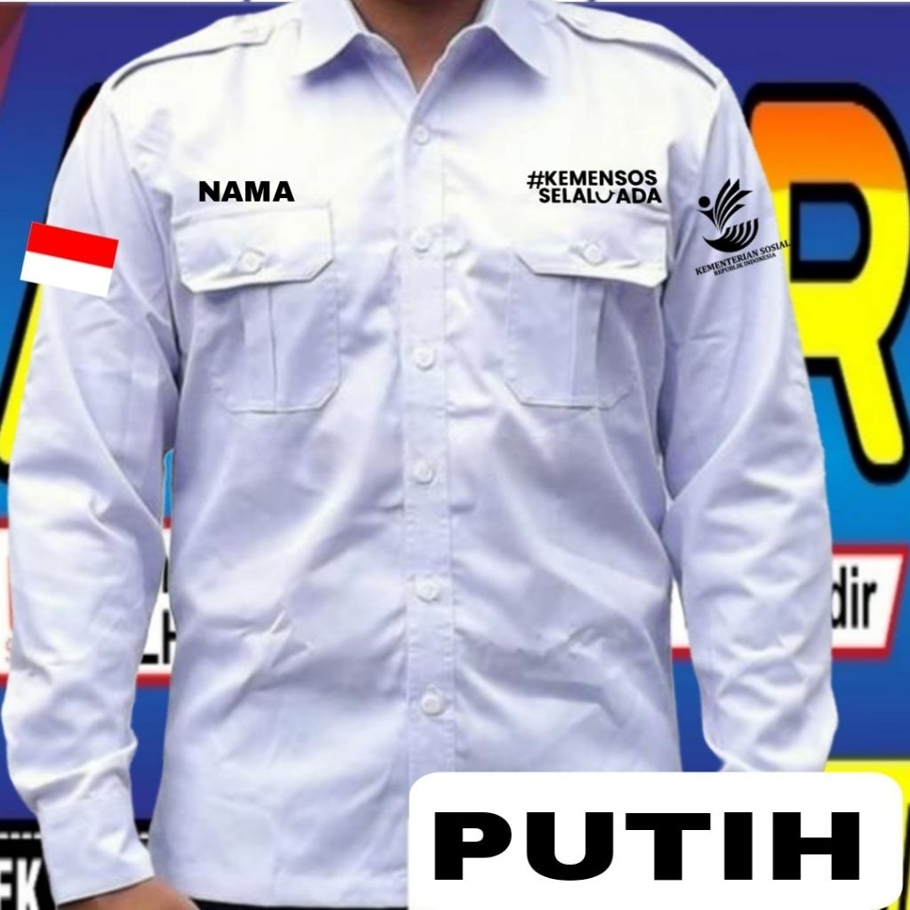 kemeja kemensos selalu ada baju kemensos selalu ada kemeja Kemensos baju kemensos seragam kemensos p