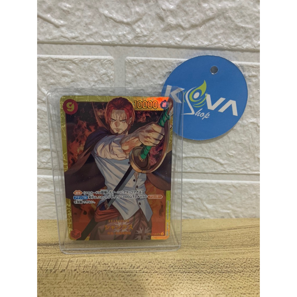 One piece TCG Card Game one piece Shanks SEC OP01-120 SEC