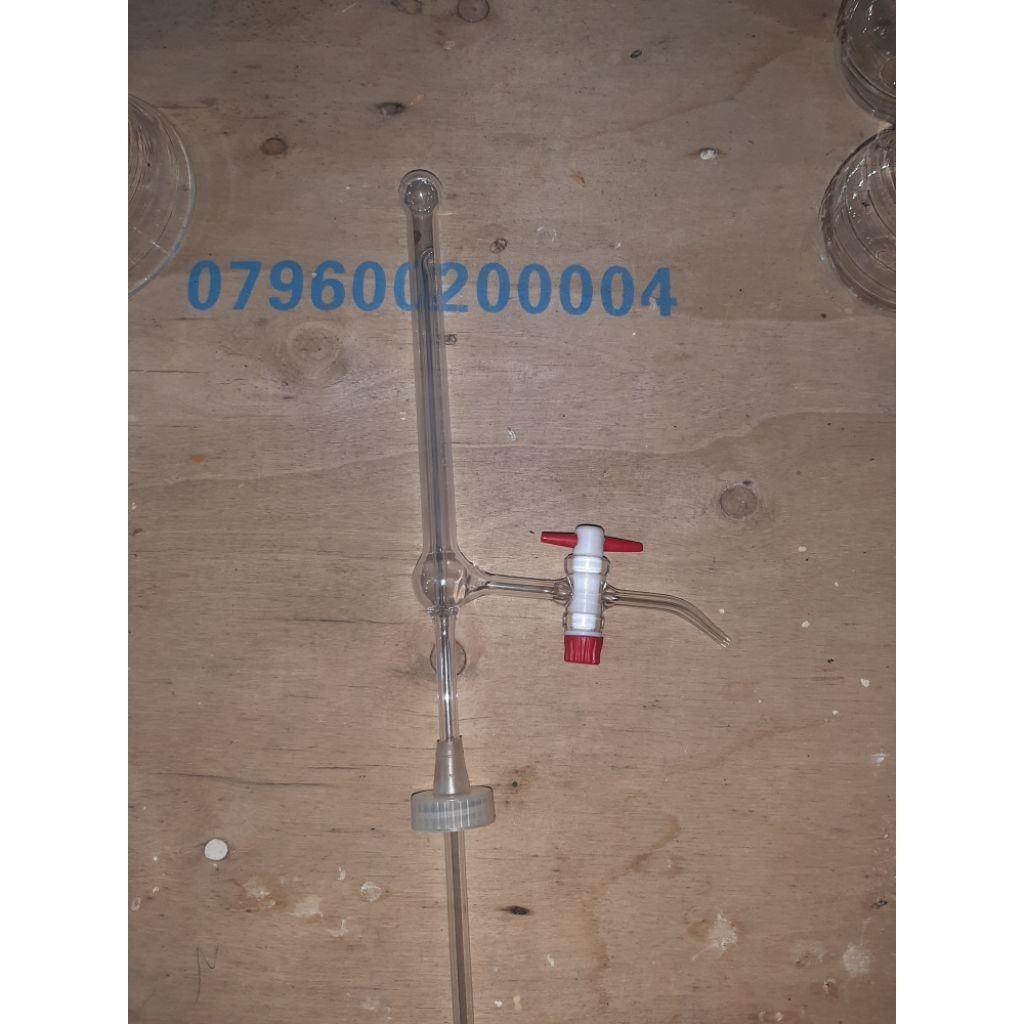 Otomatis buret 10ml keran teplon seperti gambar pyrex