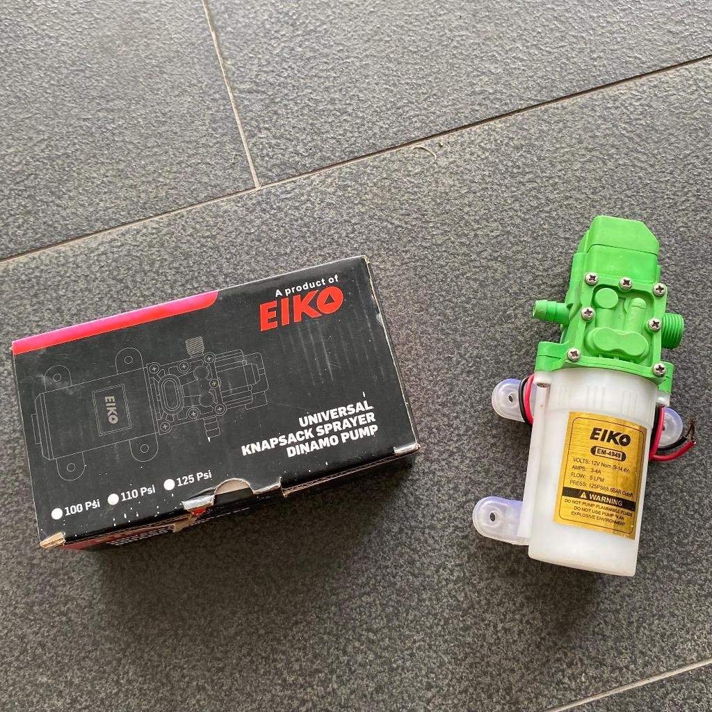 EIKO Electric Sprayer Dynamo Pump 12 V – 125 PSI