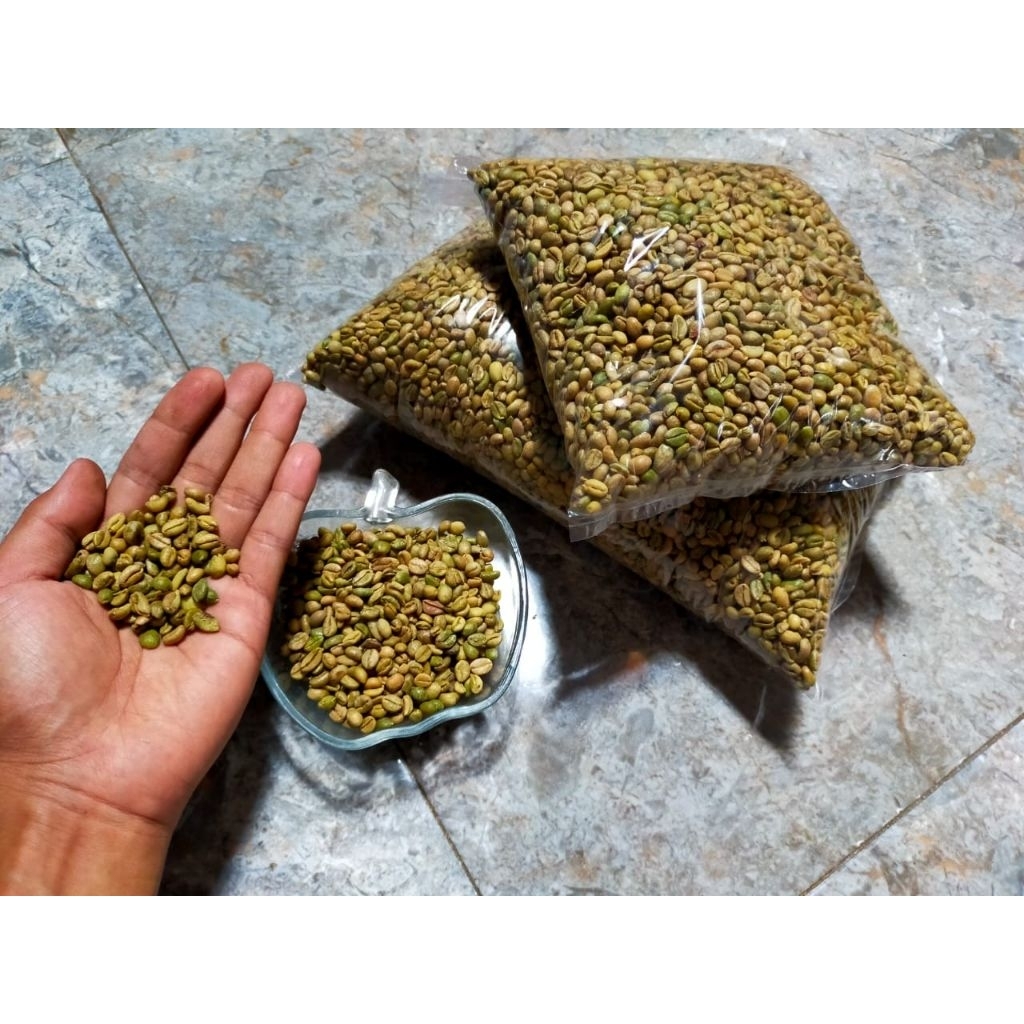 

Biji Kopi Nangka Mentah Asli Liberika Fresh Segar Hijau Khas Has Probolinggo