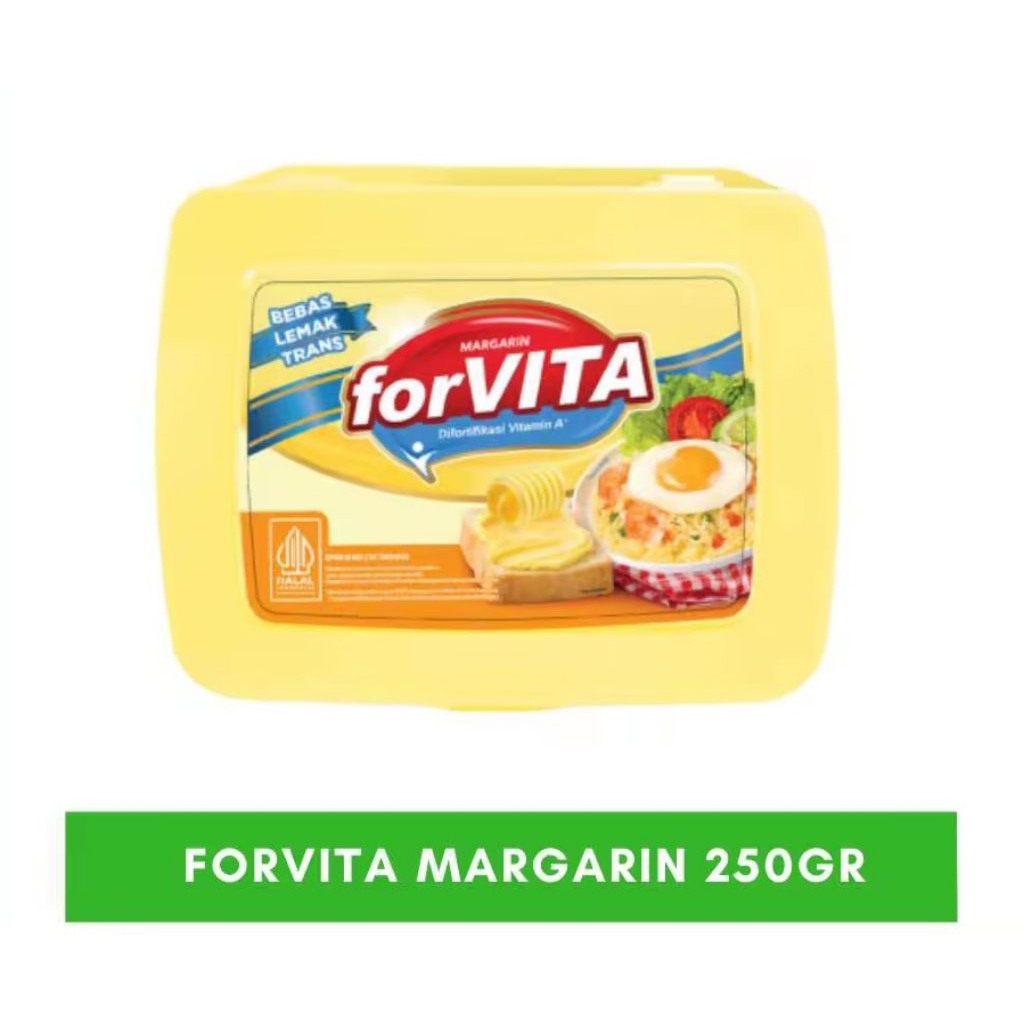 

Promo margarin forvita 250gram