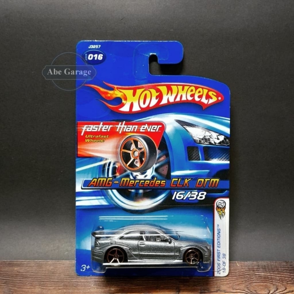 Hot Wheels AMG Mercedes CLK DTM silver