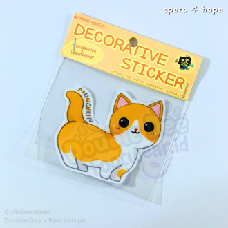 

[DD X SPERO] STIKER LUCU KUCING KITTY RAS ANGGORA PERSIAN TRANSPARAN ANTI AIR BUKU JURNAL LAPTOP AESTHETIC