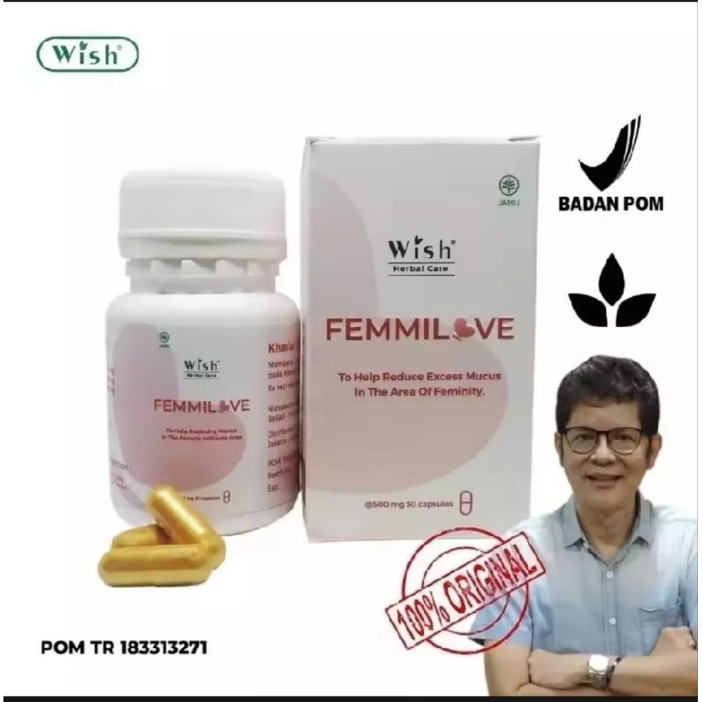 Ready Wish Femilove Original Herbal Kewanitaan Dr Boyke