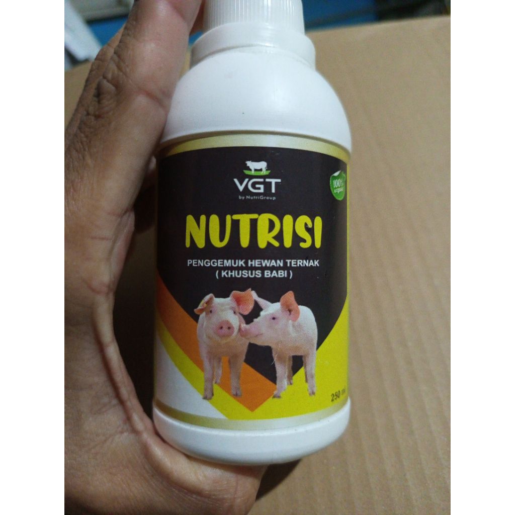 VGT NUTRISI DAN MULTIVITAMIN PENGGEMUKAN BABI