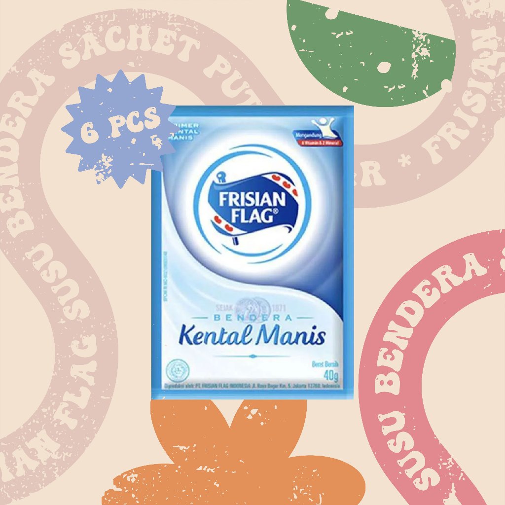 

Frisian Flag Susu Bendera Putih Sachet