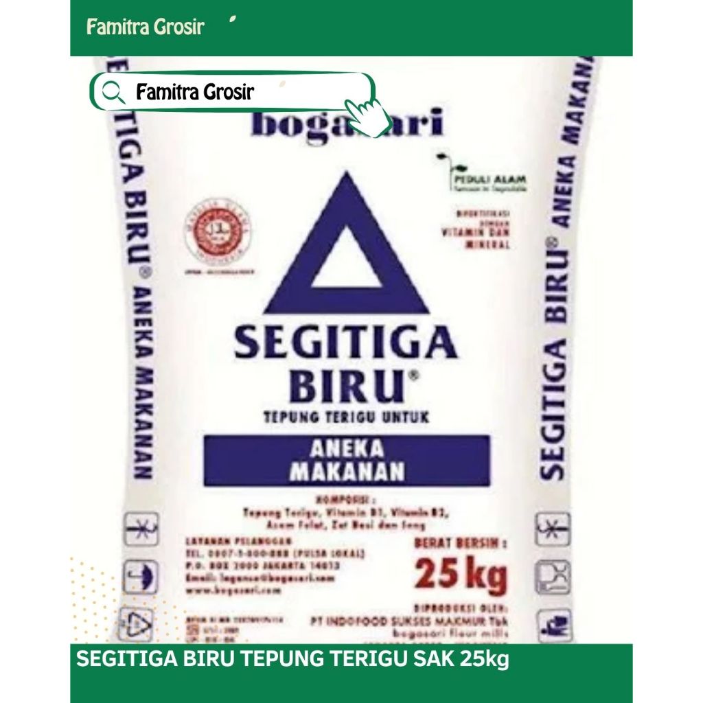 

SEGITIGA BIRU TEPUNG TERIGU SAK 25kg
