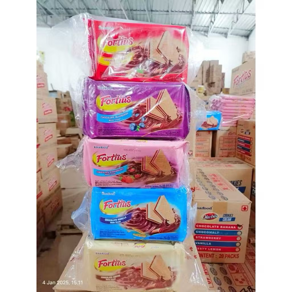 

( 10pcs ) Wafer Fortius 70gr paket 10pcs