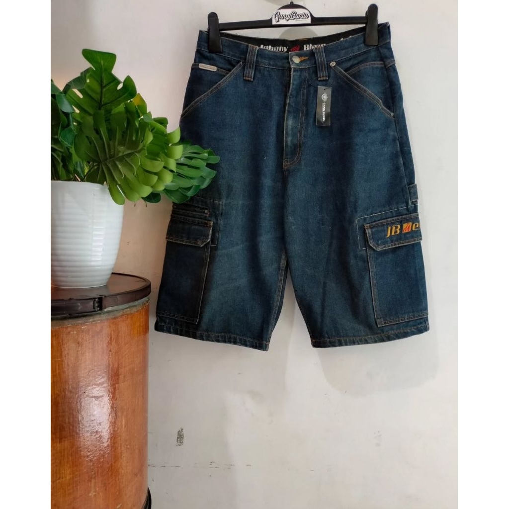 Celana Pendek Jorts Carpenter Cargo Vtg JOHNNY BLAZE