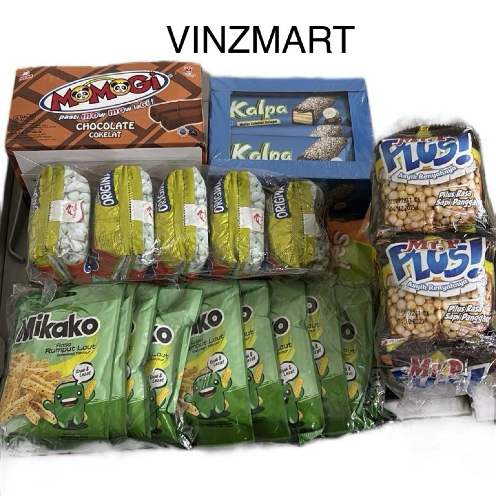 

PAKET CEMILAN 2 (MOMOGI 500, KALPA, PILUS Mr.p, Sukro, Mikako)