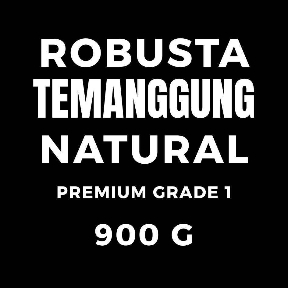 

SUPPLIERKOPI Roast Bean Robusta Temanggung Natural 900 g