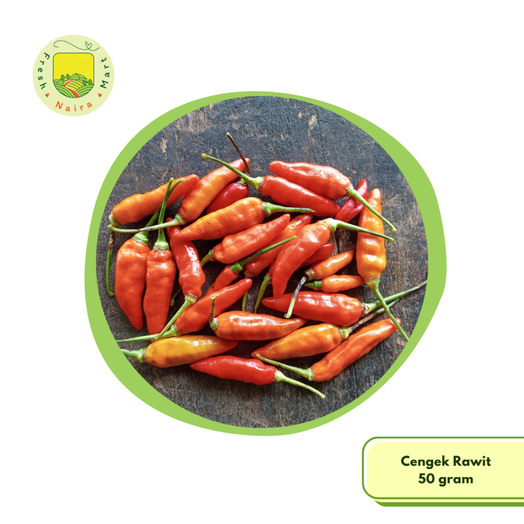 

Naira Freshmart Cengek Cabe Rawit Merah 250 gr