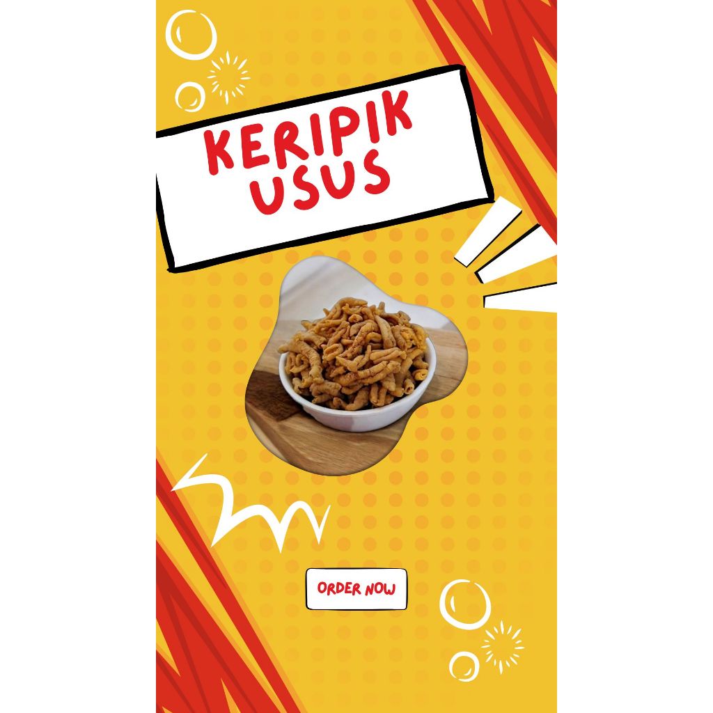

Keripik Usus 250g Khas Dua Putri Bisa COD Gurih Dan Renyah