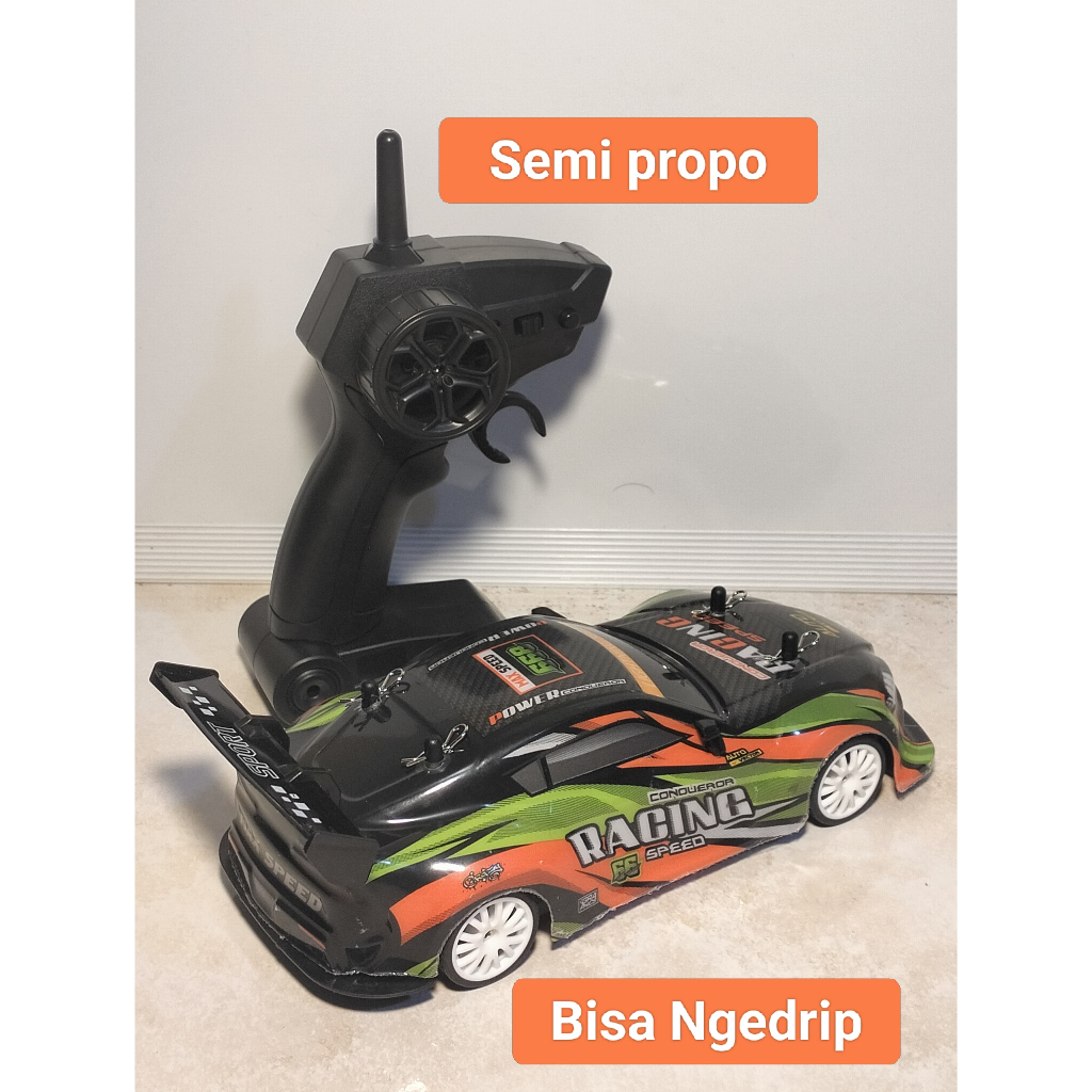 MOBILAN RC DRIFT SEMI PROPO SCALA 1:20 SPRAY, NYALA LAMPU