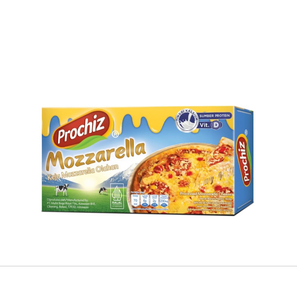 

Prochiz keju Mozarella 160gr