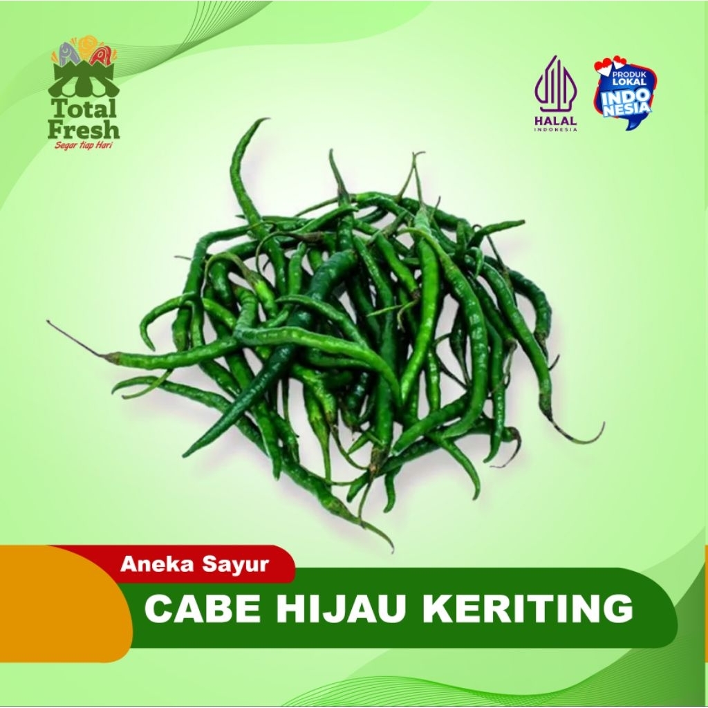

cabe hijau keriting