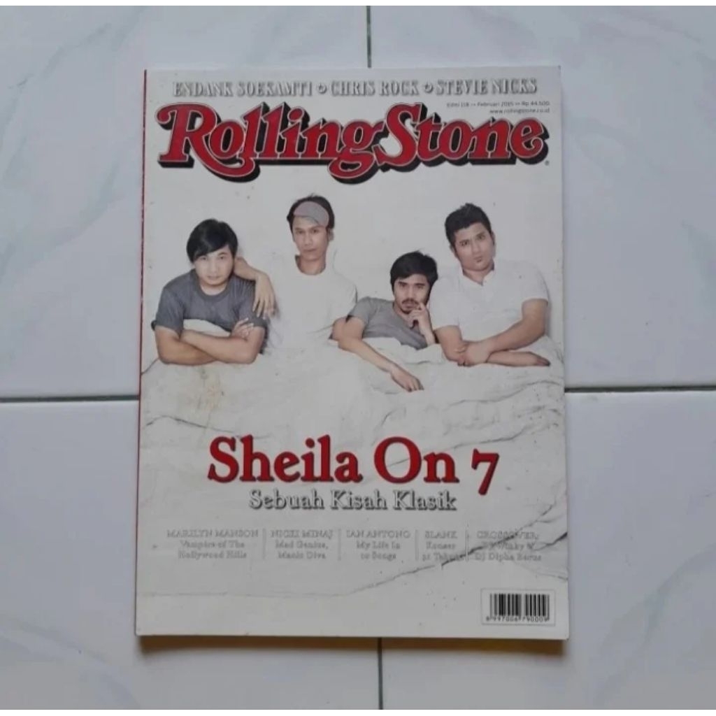 majalah rolling stone edisi sheila on 7