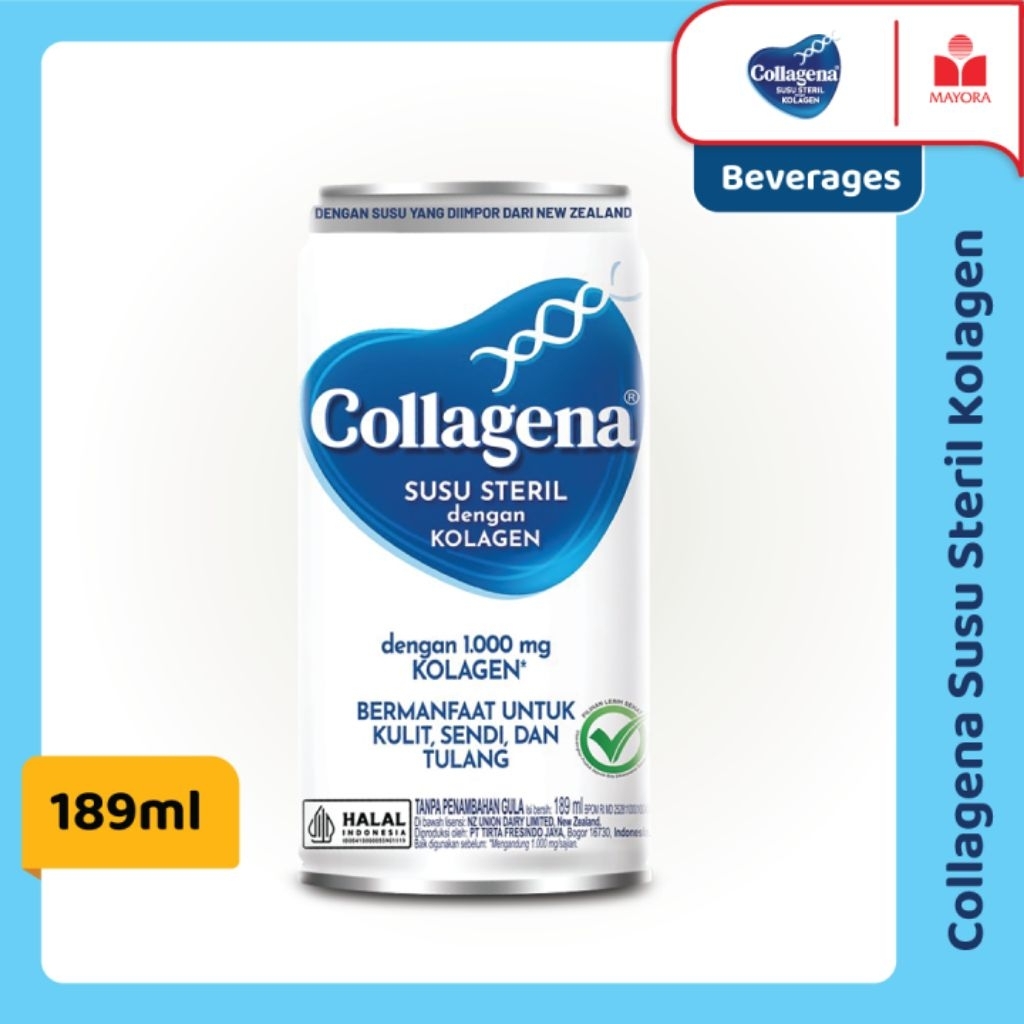 

Susu Steril Collagena Susu kolagen awet muda isi 12 x 189ml