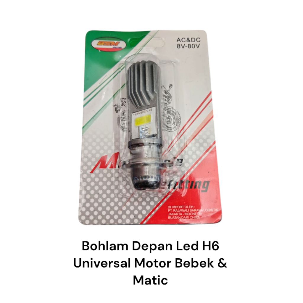 Bohlam Depan Led Motor Matic & Bebek Universal Super Terang