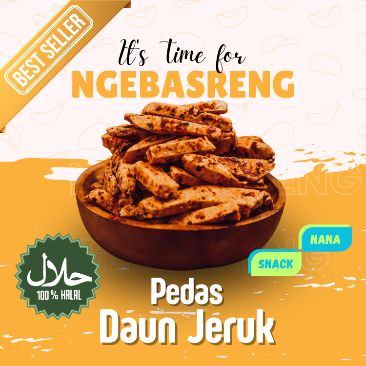 

Basreng Pedas Daun Jeruk Viral TikTok Rasa Original