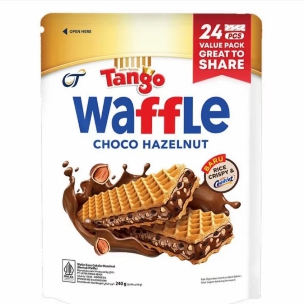 TANGO WAFFLE pouch 240gr isi 24