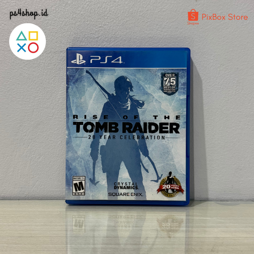 BD Kaset PS4 Rise Of The Tomb Raider Second Bekas Original | Game Petualangan Seru PlayStation