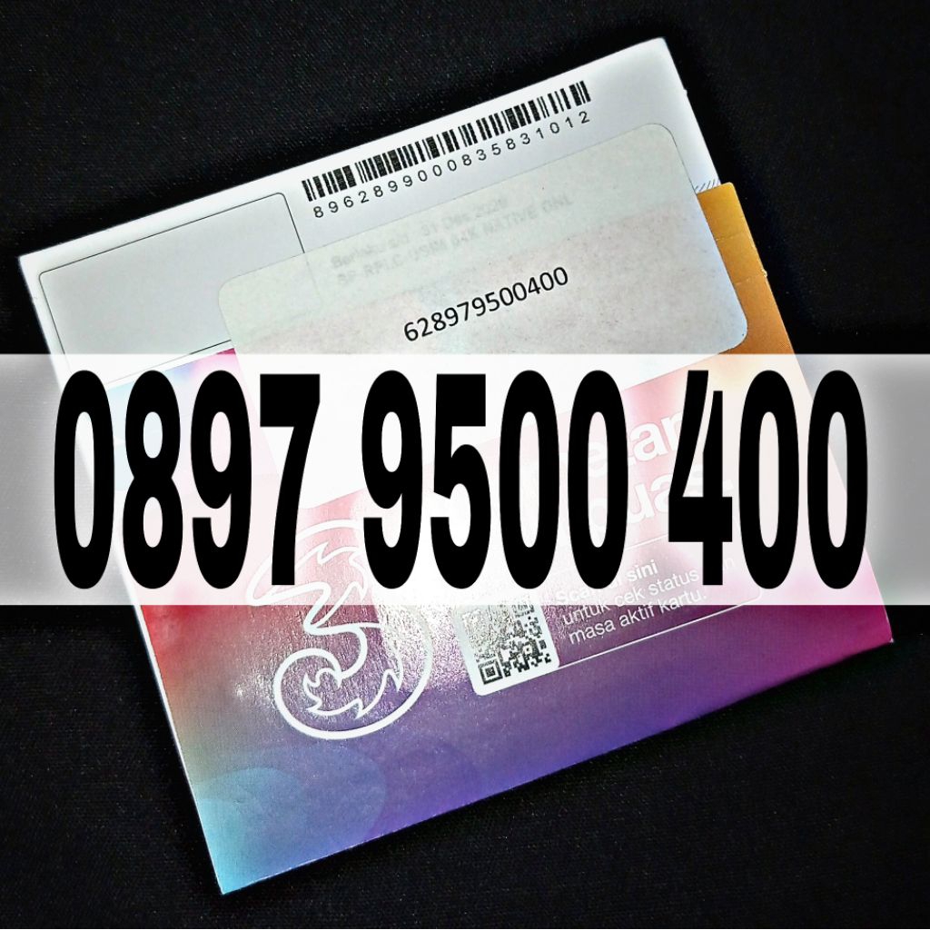 Nomor cantik kartu Perdana Tri 11 angka Double Ratusan Nomor cantik kartu Tri 11 digit angka Double 