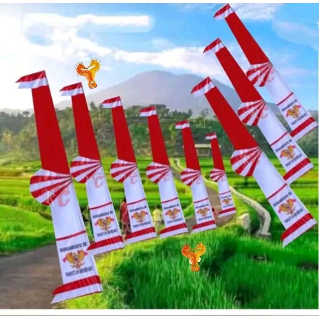 Bendera umbul-umbul 3meter, Bandir Indosiar