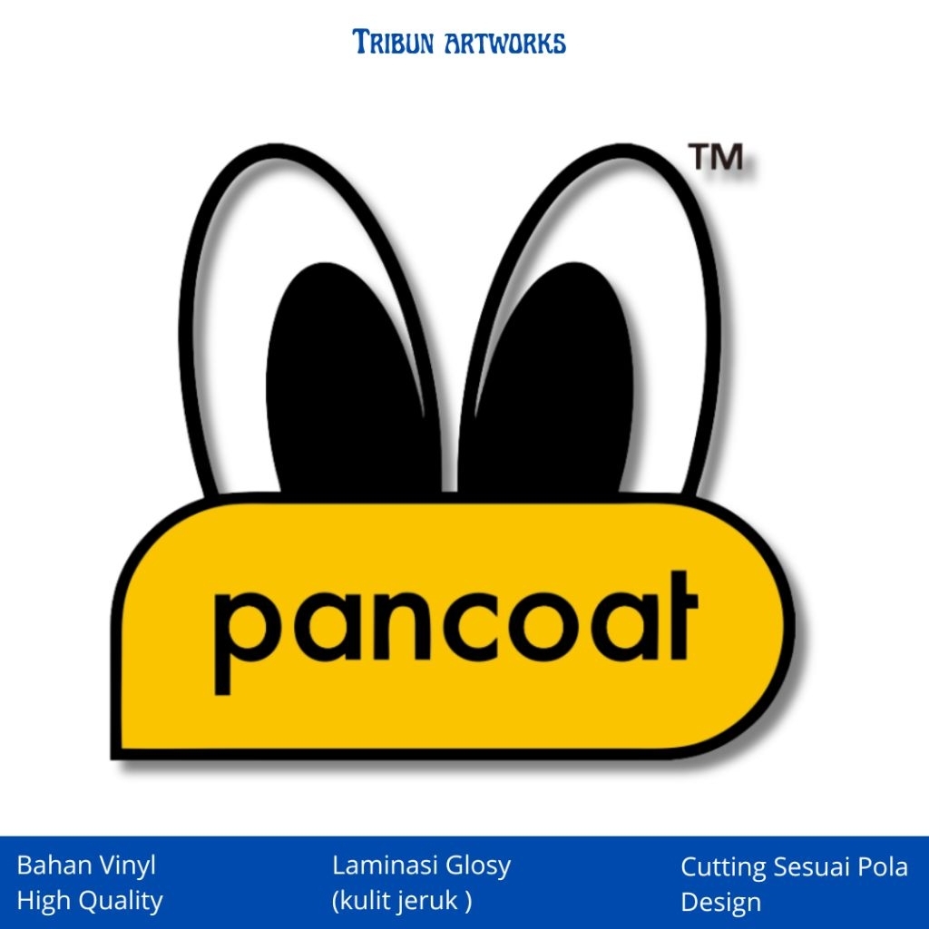 

Sticker Brand Vinyl Glossy Waterproof Sticker Laptop Sticker Hp Pancoat