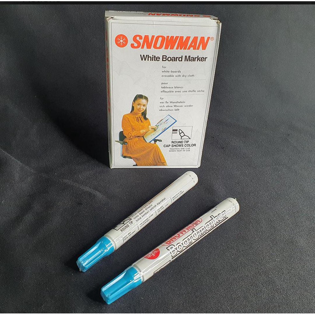 

Spidol BG-12 Light Blue Snowman - 5016388