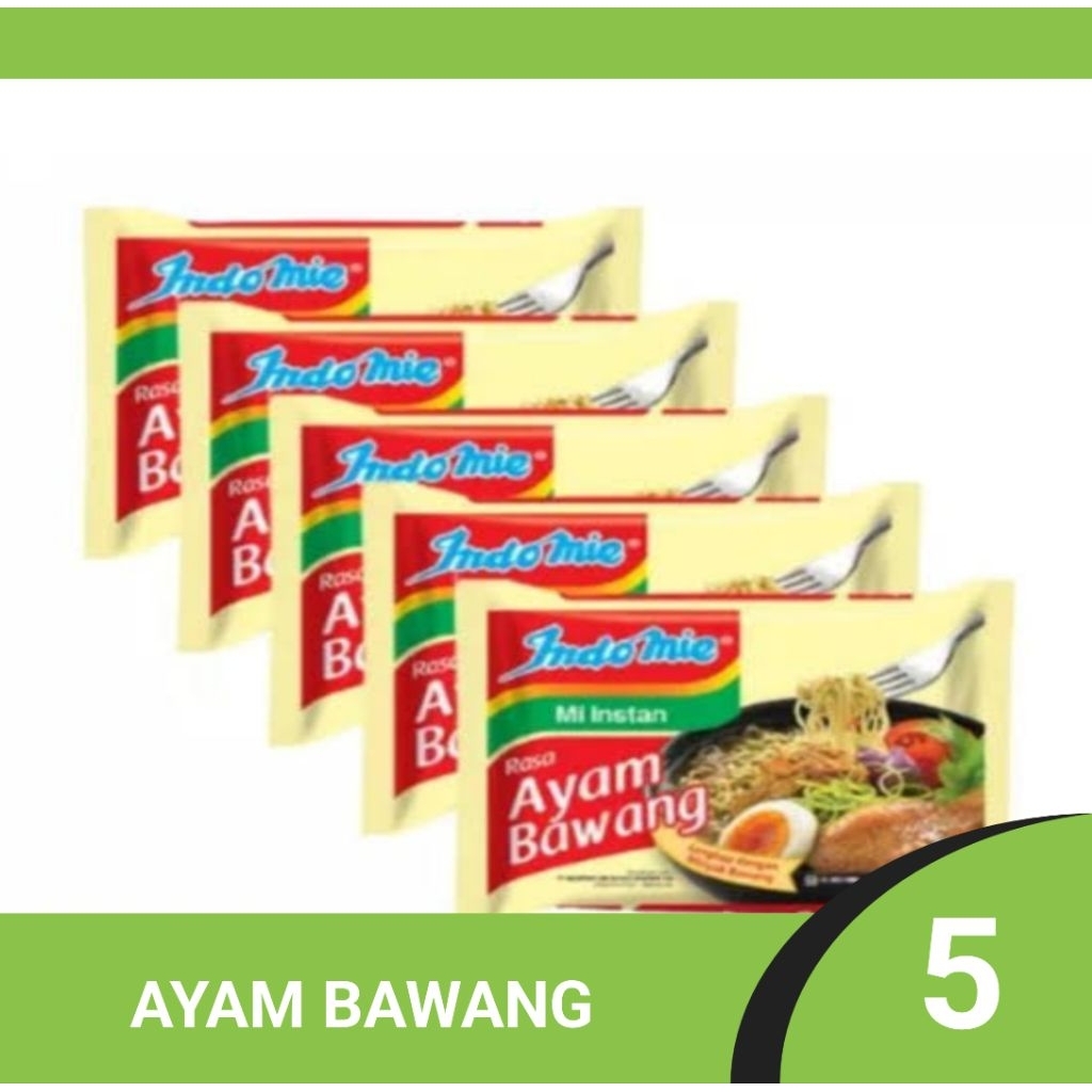 

INDOMIE Indomie rasa ayam bawang 5 pcs