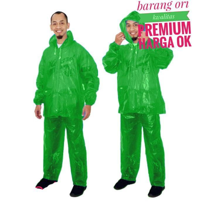 Setelan Jas Hujan Baju dan Celana Jas Hujan Pria dan Wanita