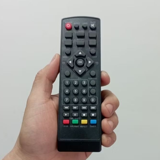 Remot Remote STB DVB-T2 Winasat Icombit Eterlink Universal Tanpa Setting Digital TV Set Top Box
