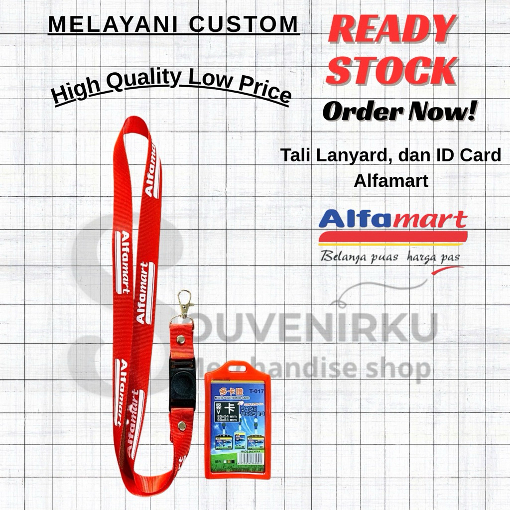 

Tali Lanyard + ID Card Logo Alfamart