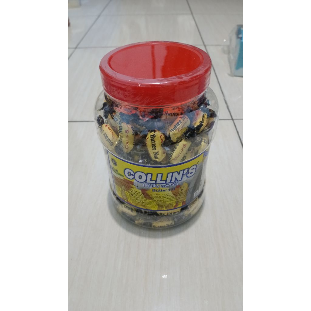 

Permen Collins Butternut toples, isi 208 pcs / 665gr