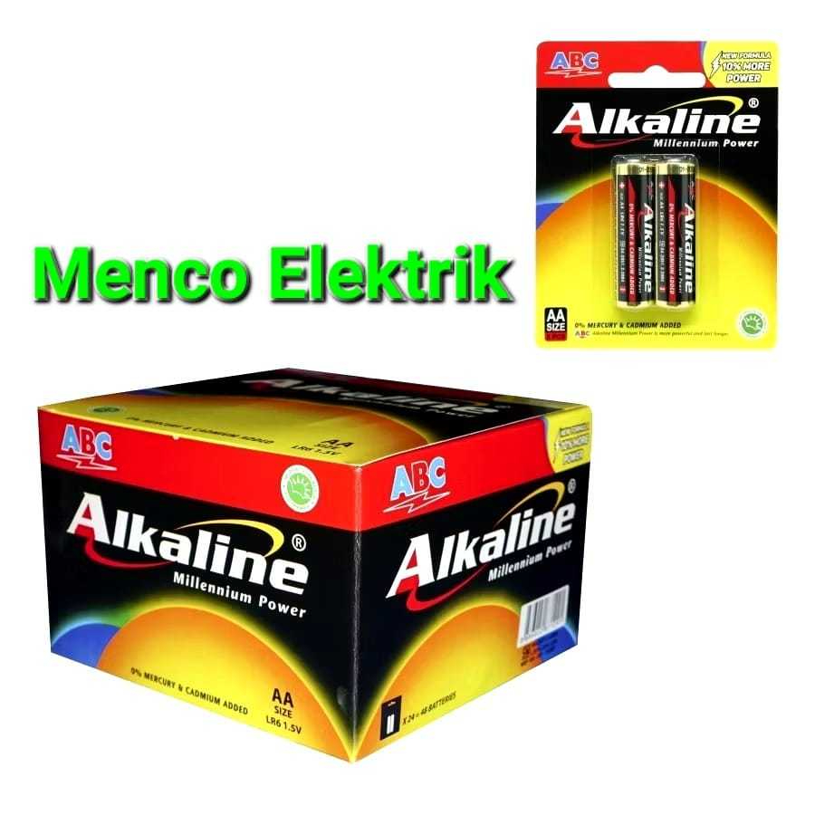 Baterai ABC Alkaline AA A2 Isi 2 LR6 / Batre Alkaline ABC A2 Battery Alkaline AA A2