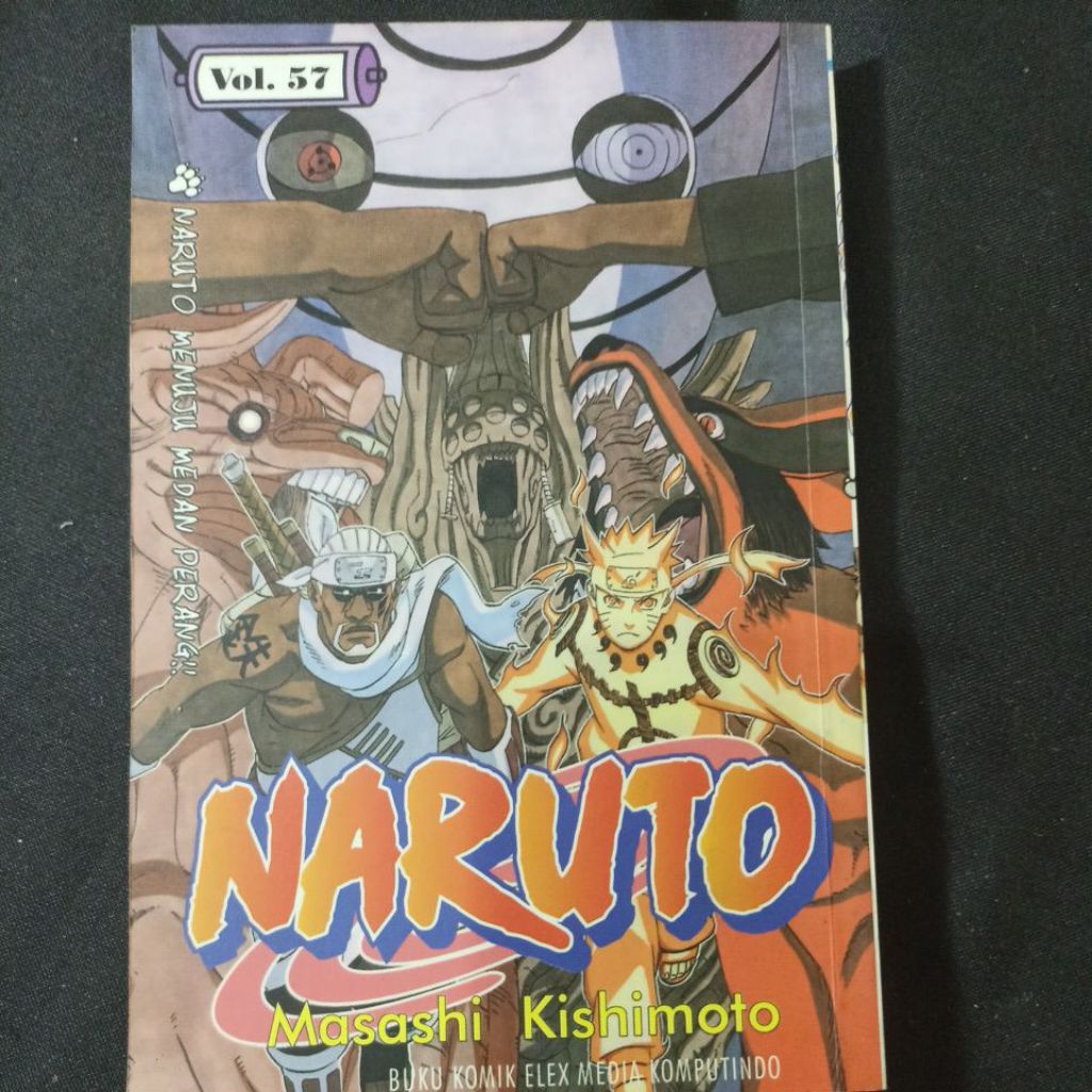 Komik Naruto 57 (tidak segel/second hand)