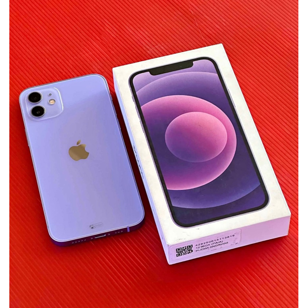 IPHONE 12 64 GB RESMI IBOX INDONESIA SECOND ORIGINAL