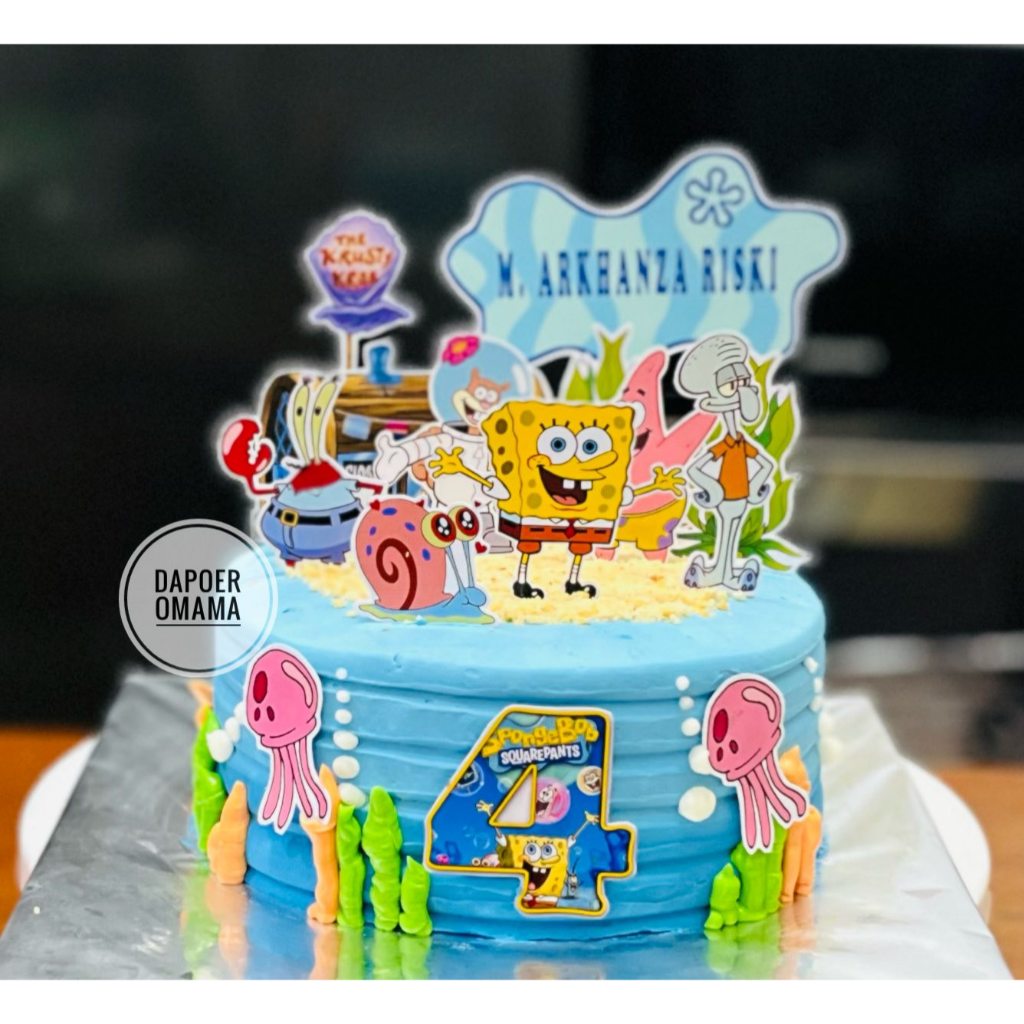 

kue ulang tahun SpongeBob