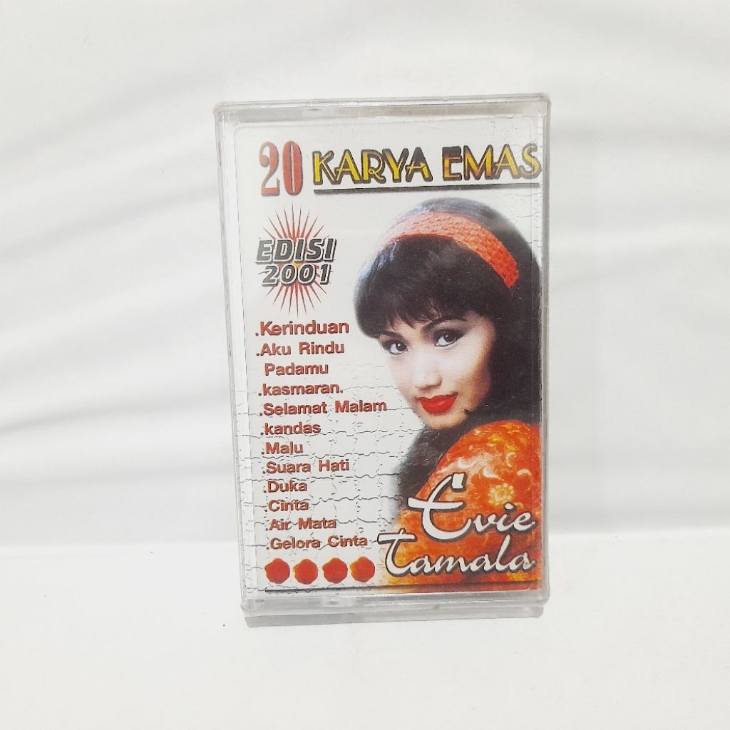 Kaset 20 Karya Emas Evie Tamala - Edisi 2001 (Segel)