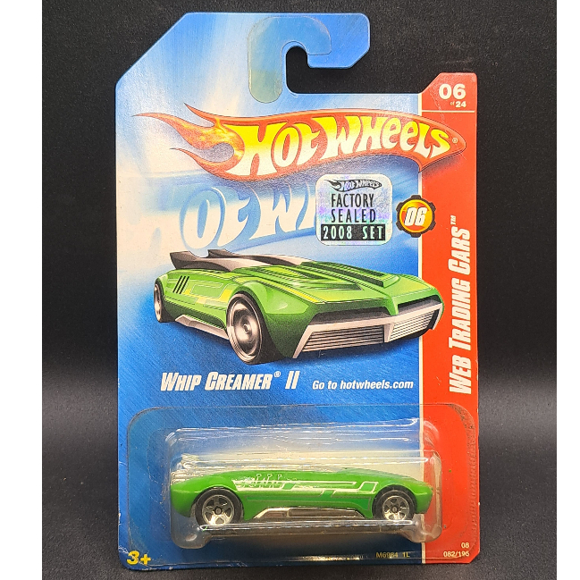 2008 Hot Wheels - Whip Creamer II - Web Trading Cars - Green (G1)