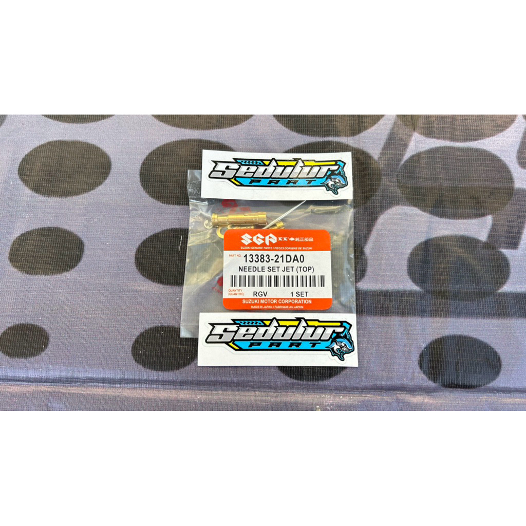 Seruling main jet spuyer karbu jarum karburator needle jet Satria 2 Tak Lumba Hiu Original SGP